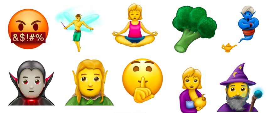 Novos emojis Facebook e Whatsapp